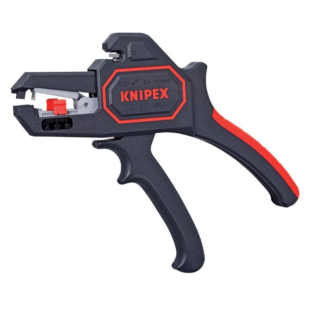 KNIPEX 7 in. Automatic Wire Stripper 12 62 180