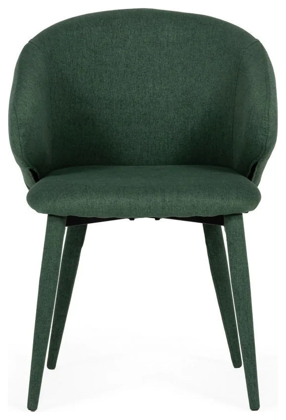 Jane Modern Green Dining Chair  Set of 2   Contemporary   Dining Chairs   by V.S.D Furniture  Houzz