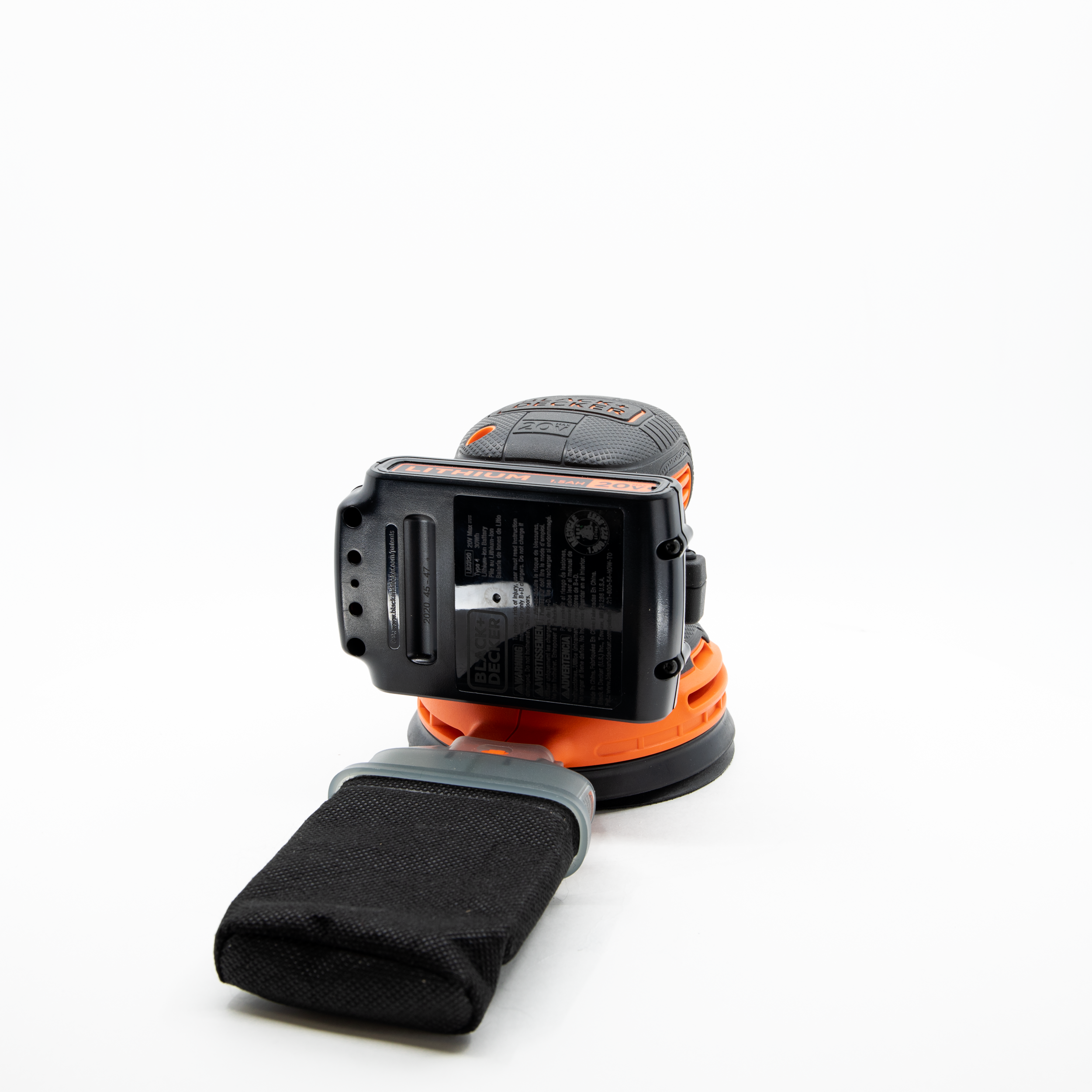 20V MAX* Random Orbital Sander, Cordless