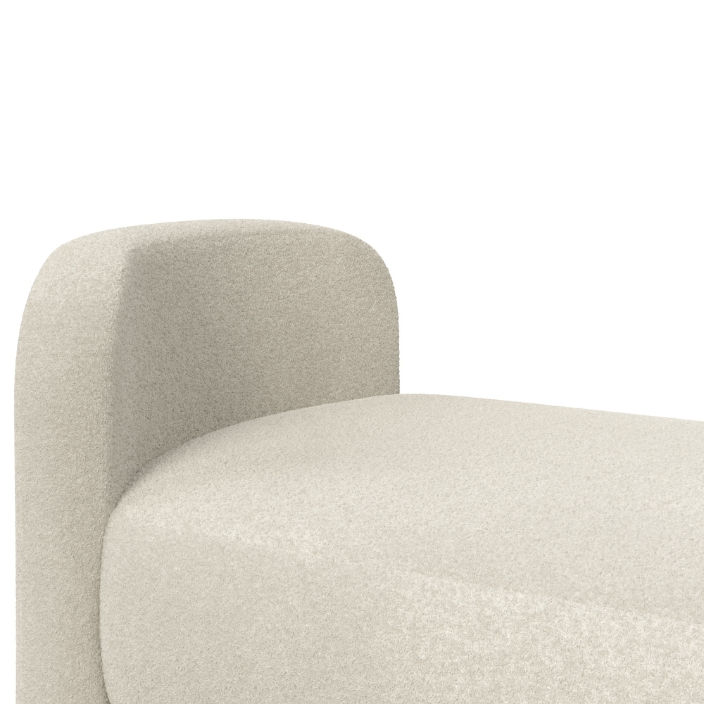 Leven Upholstered Bench with Arms