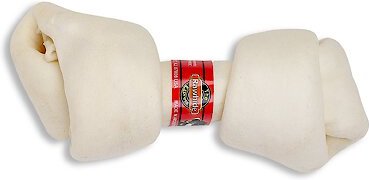 The Rawhide Express Natural Flavor Knotted Dog Bone