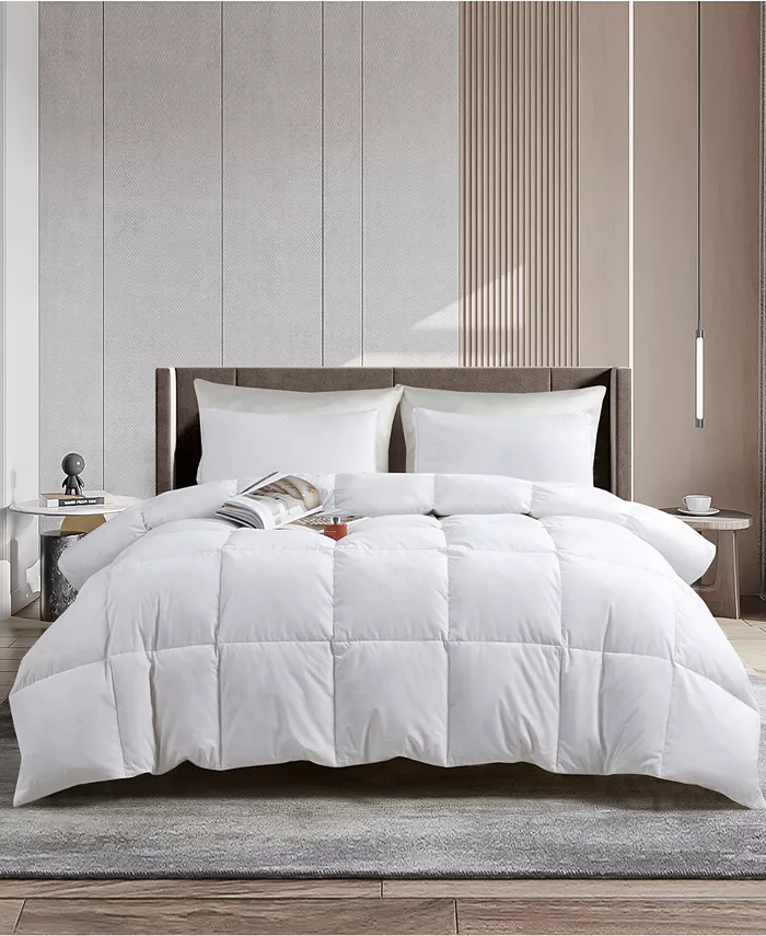 Serta Feather and Down All Season Comforter， Twin