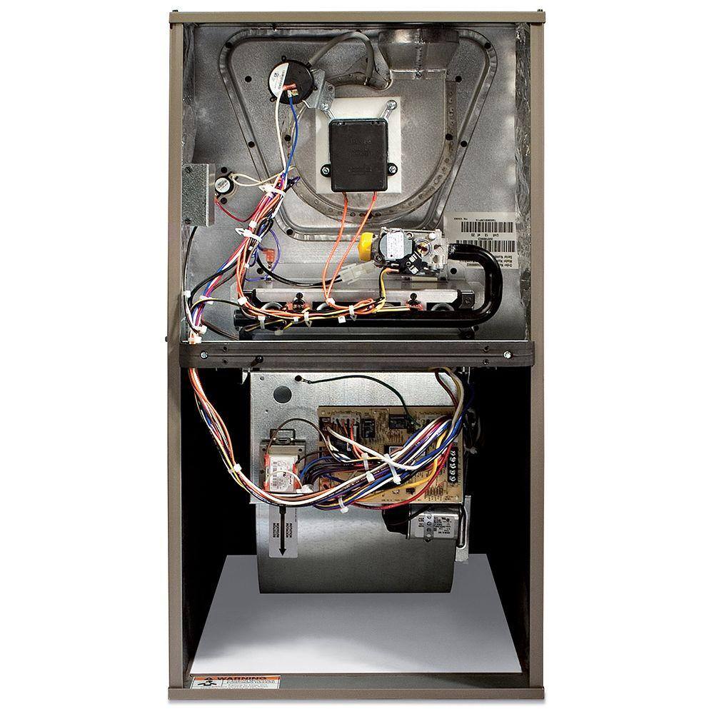 Winchester 80000 BTU 80% Efficient Residential Forced-Air Multi-Positional Single Stage Gas Furnace with ECM Blower Motor TM8E080B12MP11