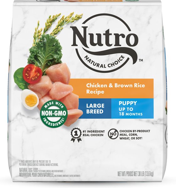 Nutro Natural Choice Large Breed Puppy Chicken and Brown Rice Recipe Dry Dog Food