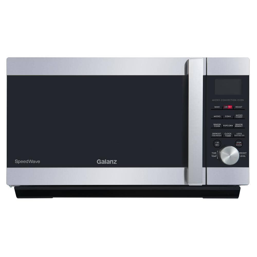 Galanz 16 cu ft Countertop SpeedWave 3in1 Convection Oven Microwave with Combi Speed Cooking in Stainless Steel