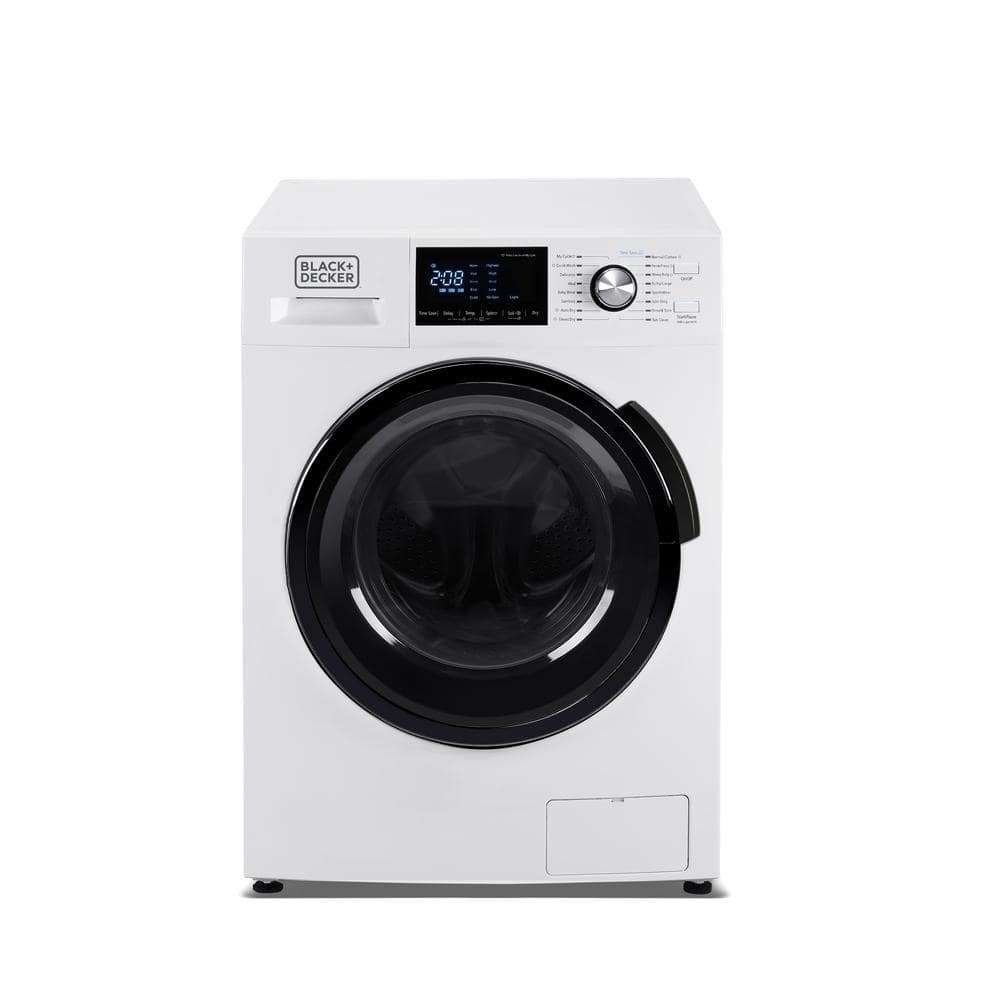 BLACK+DECKER 2.7 cu. ft. All-in-One Washer and Dryer Combo in White