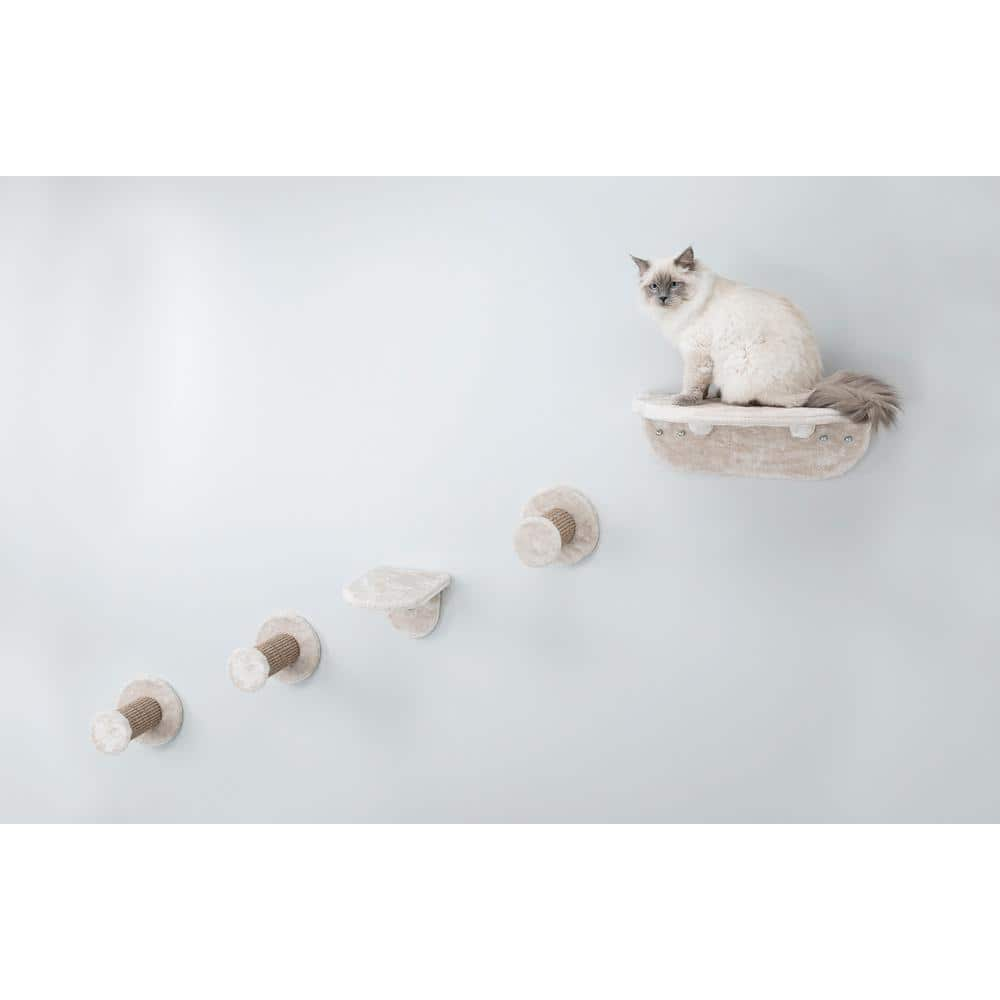 TRIXIE Brown Wall Mount Cat Playground 49925