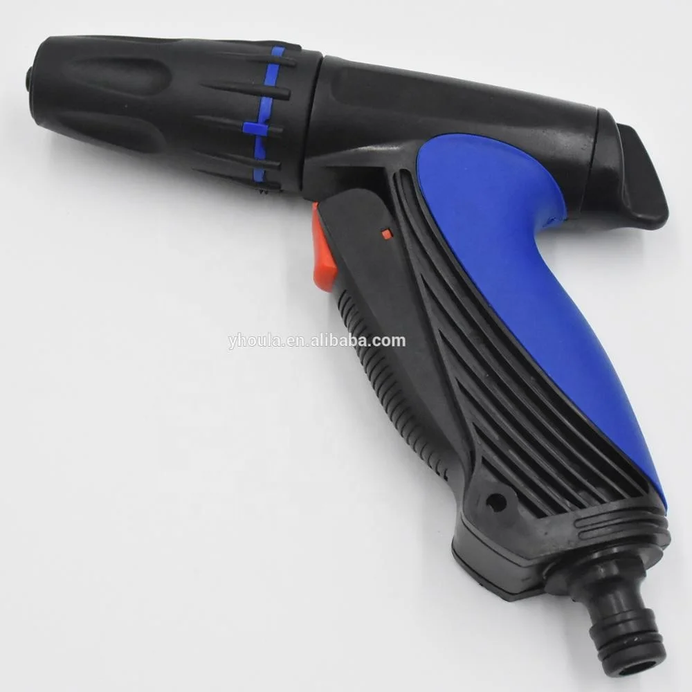 High pressure single function water spray gun garden hose nozzle abs plastic garden water gun Factory supply of goods