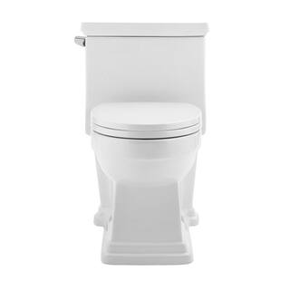 Swiss Madison Voltaire 1-Piece 1.28 GPF Single Flush Elongated Toilet in White Seat Included SM-1T114