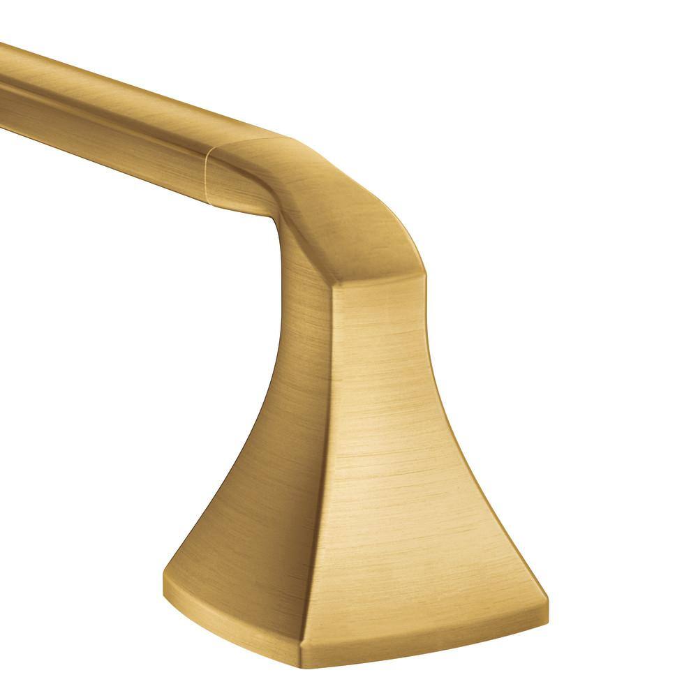 MOEN Voss 24 in. Towel Bar in Brushed Gold YB5124BG