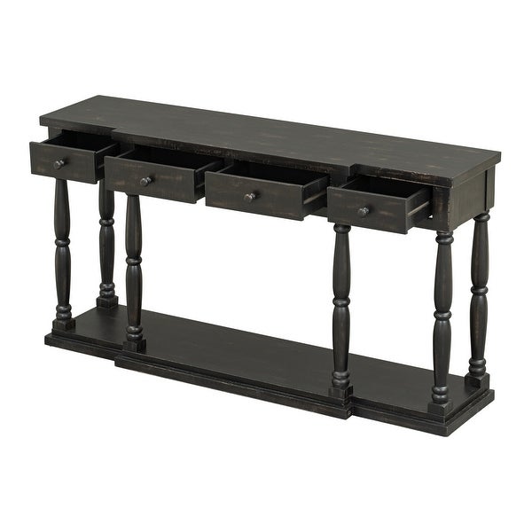 Retro Senior Console Table for Hallway Living Room Bedroom