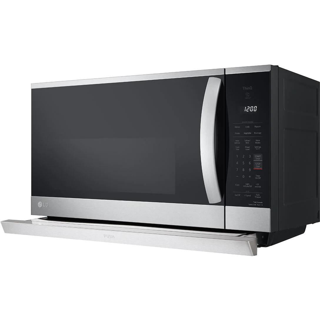 LG 30-inch, 2.1 cu. ft. Over-the-Range Microwave Oven with ExtendaVent? 2.0 MVEL2125F