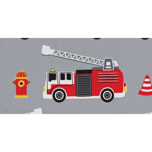 Fire Truck Print Kids x27 Apron Mu Kitchen