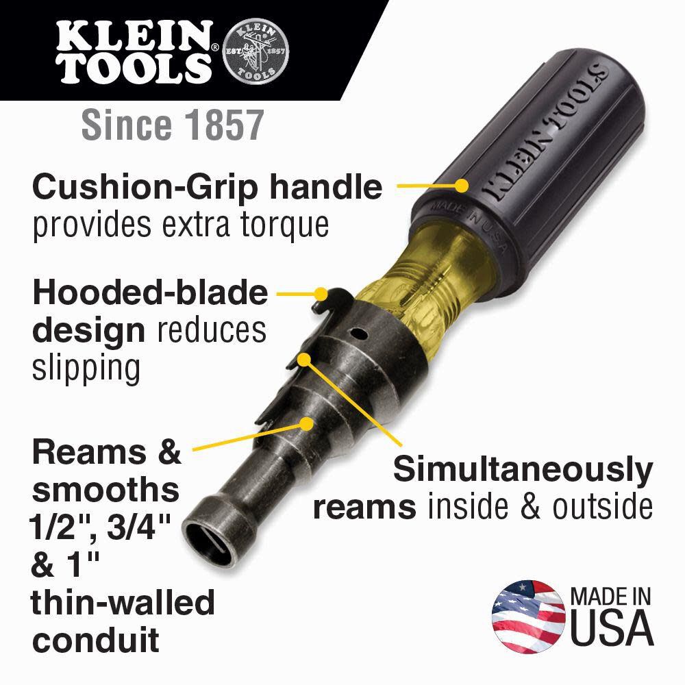 Klein Tools Screwdriver Conduit Fit and Ream 85191 from Klein Tools