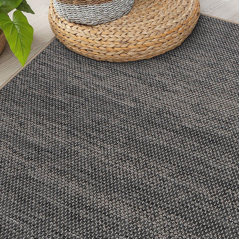 World Rug Gallery Contemporary Abstract Indoor Outdoor Area Rug