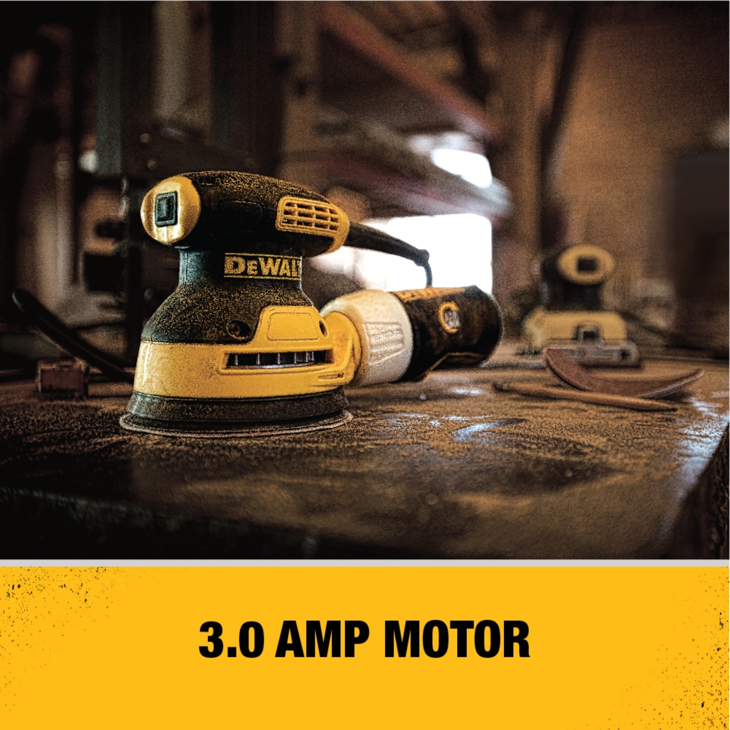 DW 3 amps Corded 5 in. Random Orbit Sander