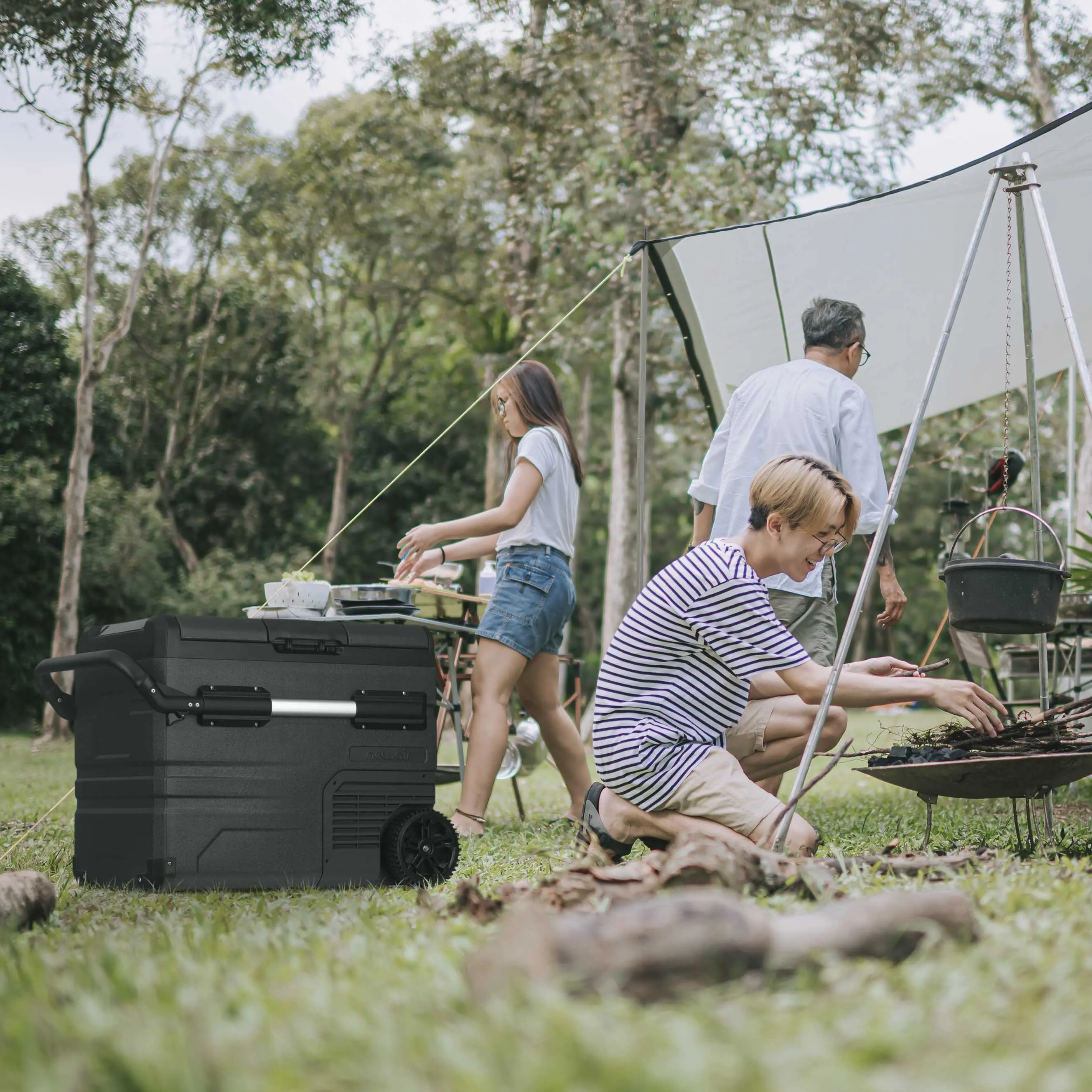 NewAir 48 Qt. Portable 12v Electric Cooler