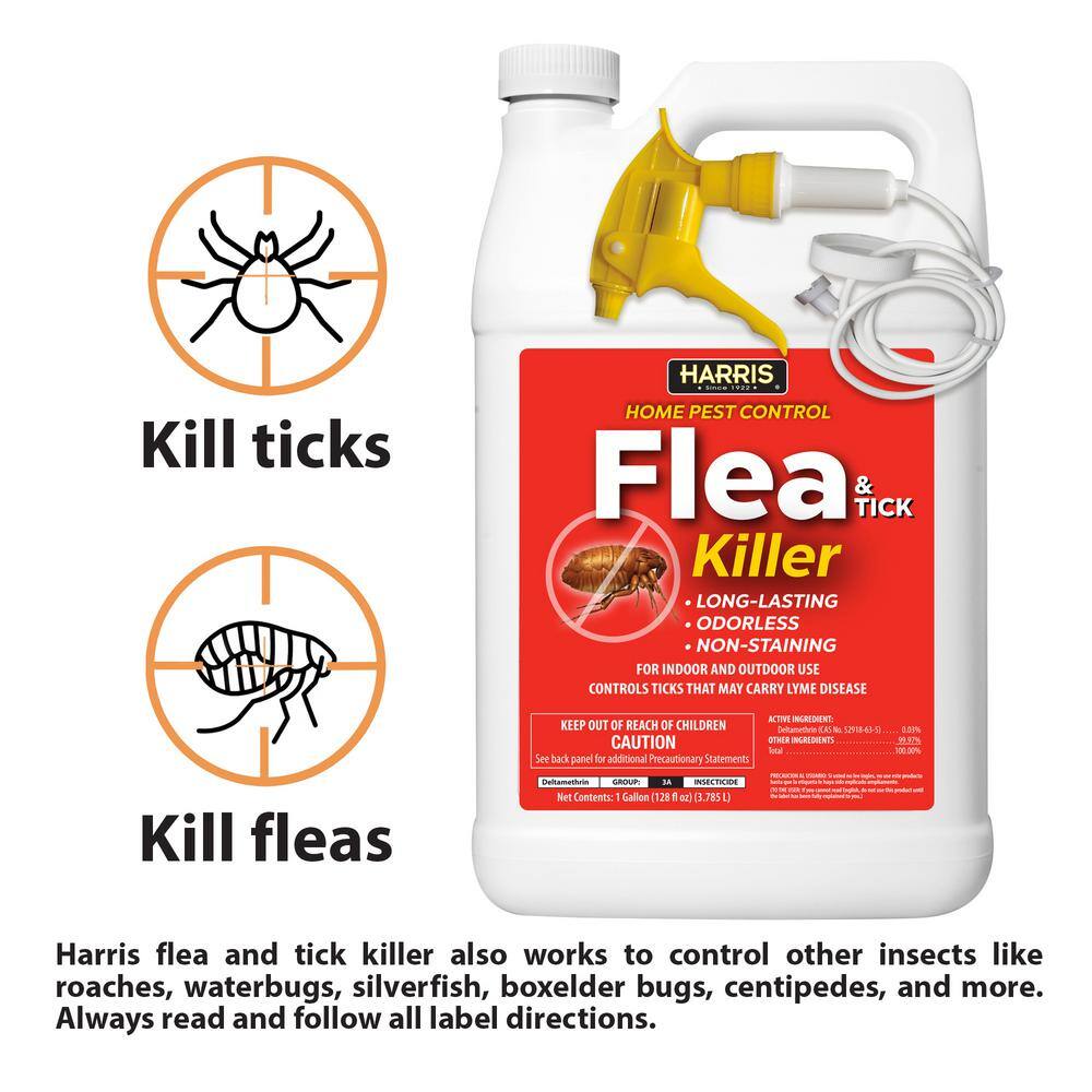 Harris 1 Gal. Flea and Tick Killer (3-Pack) 3HFT-128