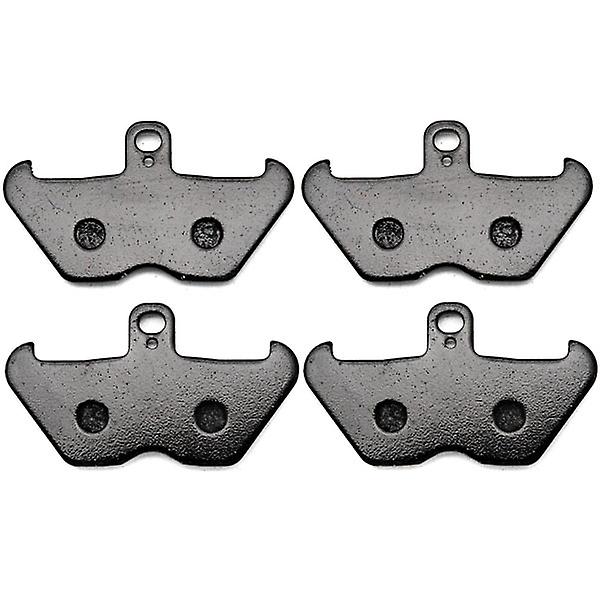 Front Brake Pads Compatible with 1997-2000 BMW R 850 C (Cast wheel/ABS) - Non-Metallic Organic NAO Brake Pads Set