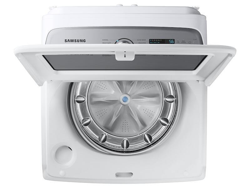 Samsung WA52A5500AW 5.2 Cu. Ft. Large Capacity Smart Top Load Washer With Super Speed Wash In White