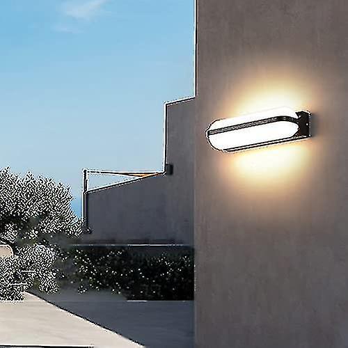 Ip65 Led Outdoor Wall Light Modern Waterproof Wall Lamp / Aluminum / 3000k Warm White / Led Wall Light