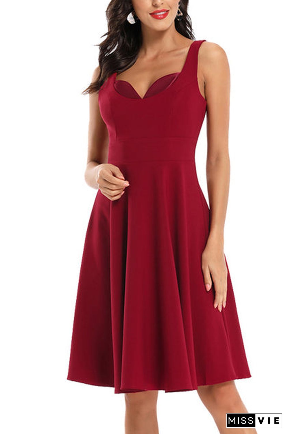 Sexy Sleeveless A-line Cocktail Dress