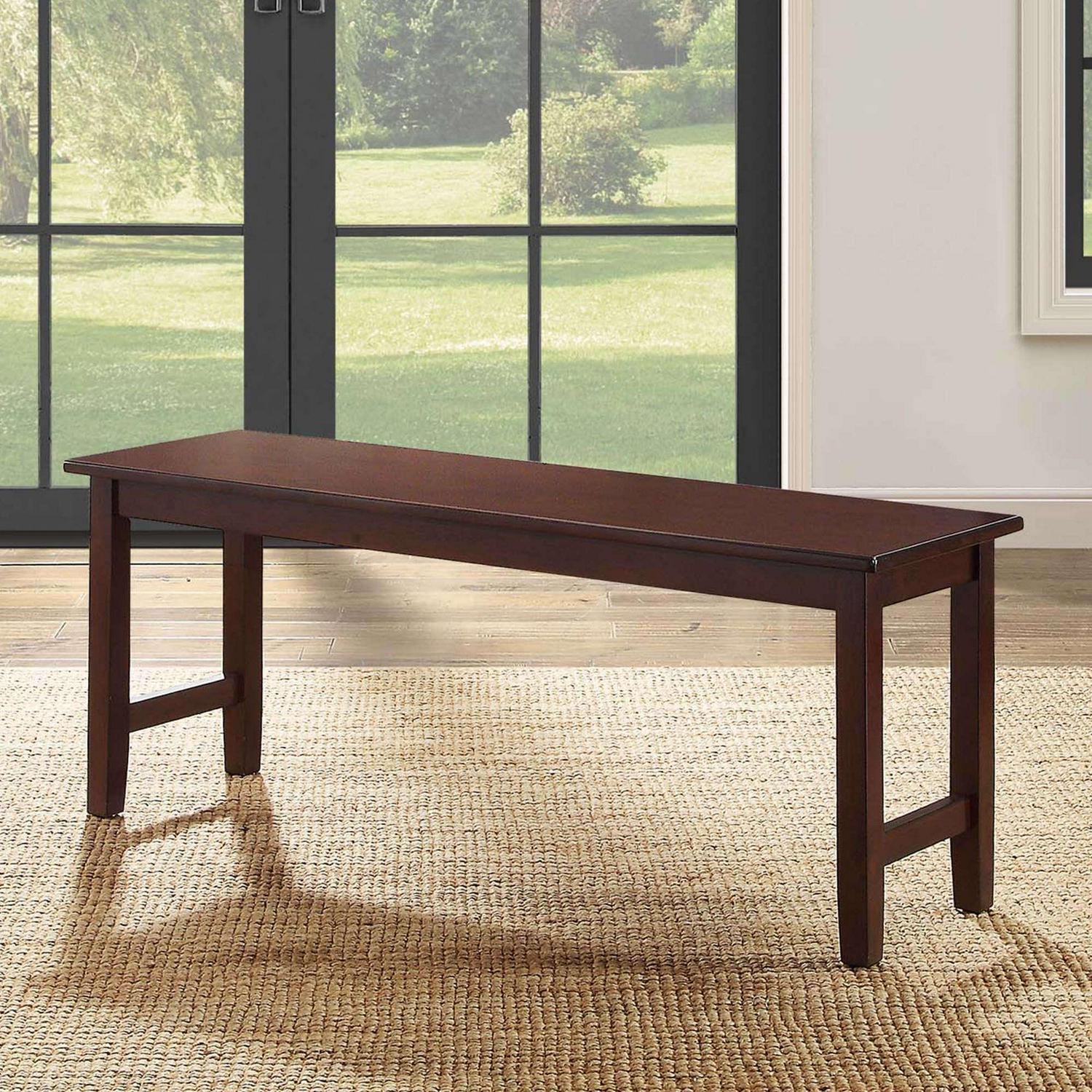 Better Homes and Gardens Bankston Dining Bench Mocha  Crowdfused