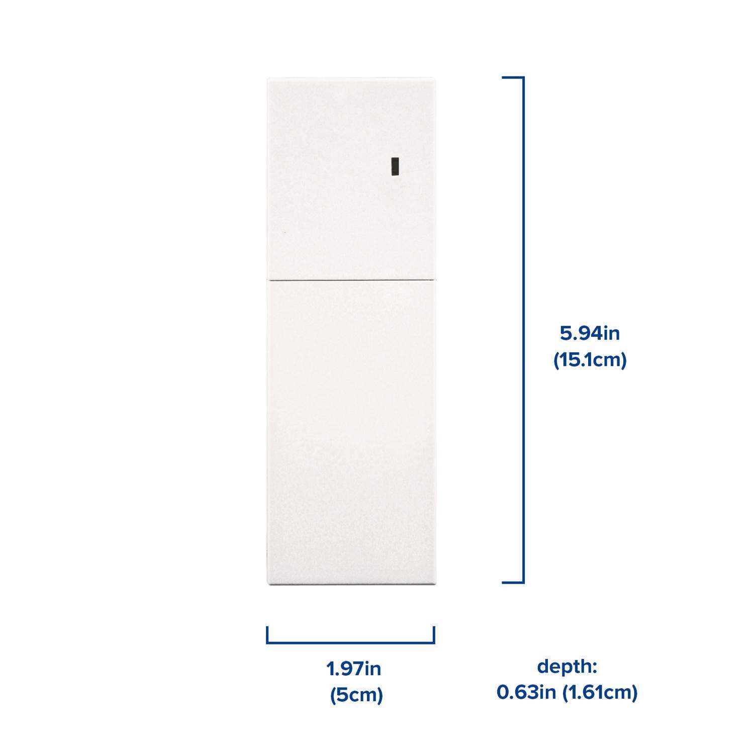 Heath Zenith White Plastic Wireless Door Chime Extender