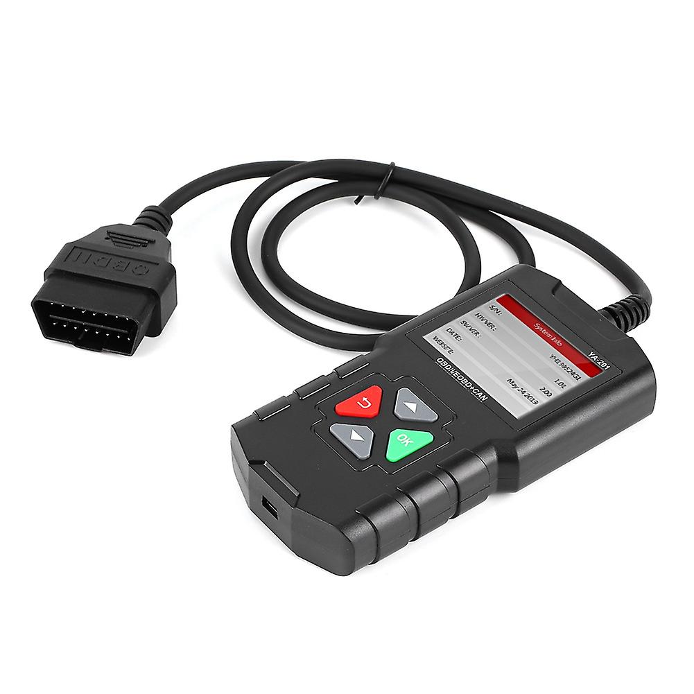 Car Obdii / Eobd Scanner Fault Code Reader Auto Diagnostic Detector Scan Tool