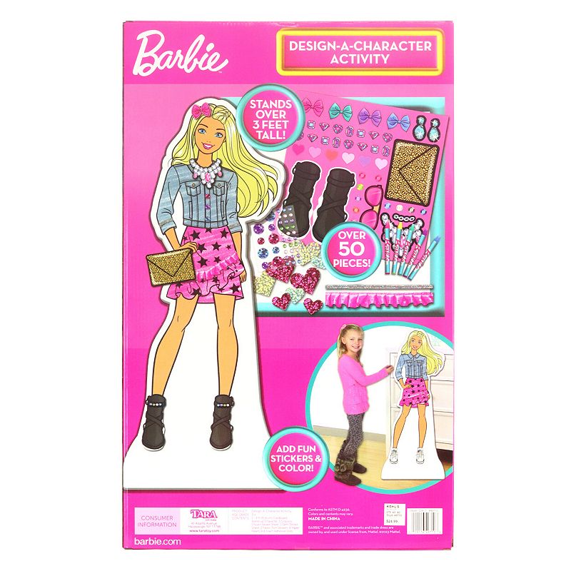 Tara Toy Barbie Deluxe Design a Character 3-ft. Toy