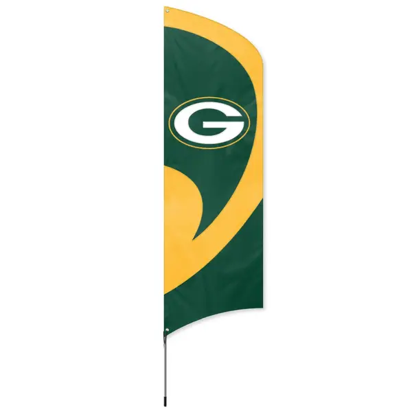 Party Animal， Inc. Green Bay Packers Tall Team Flag Kit