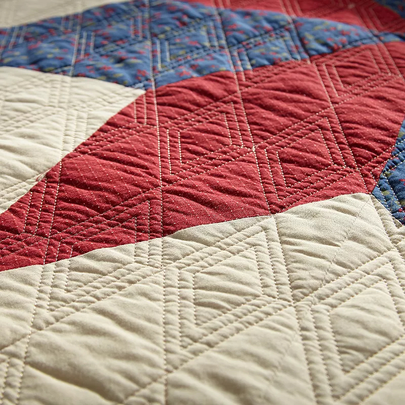 Donna Sharp Gatlinburg Star Quilt or Sham