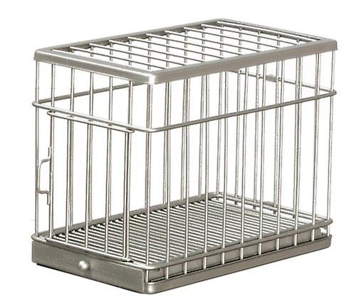 Dolls House Galvanised Large Dog Cage Miniature 1:12 Scale Pet Accessory