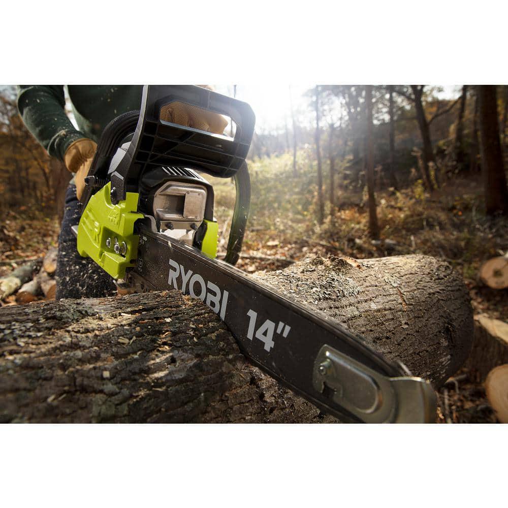 RYOBI 14 in 37cc 2Cycle Gas Chainsaw