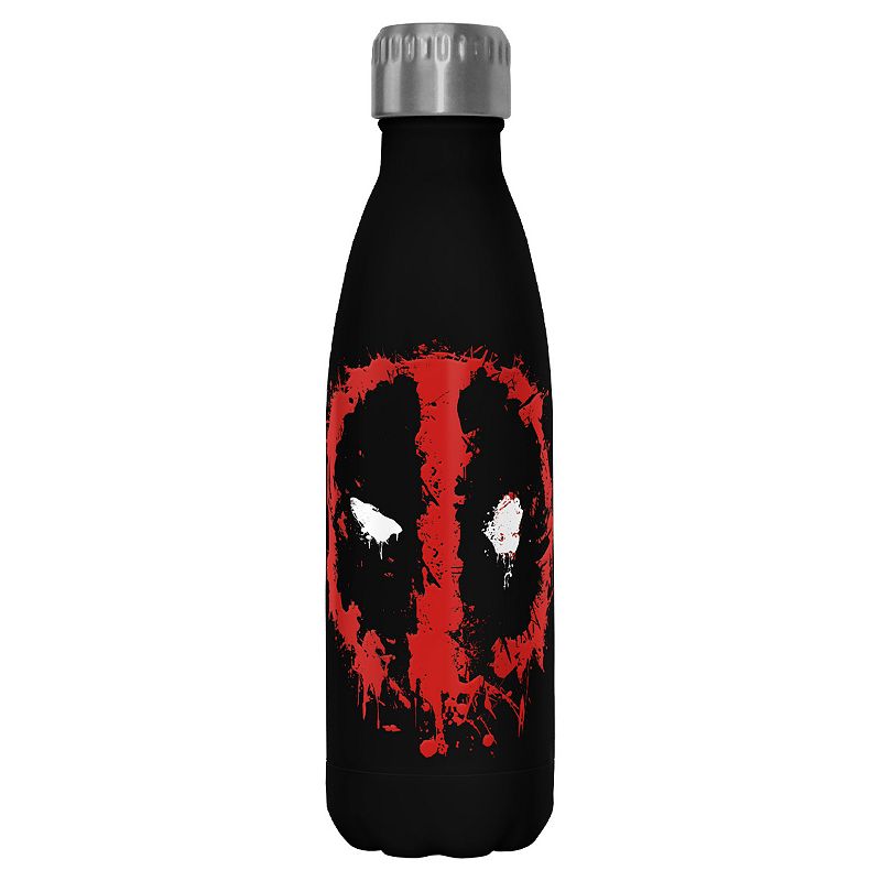 Deadpool Splatter Icon 17-oz. Stainless Steel Water Bottle