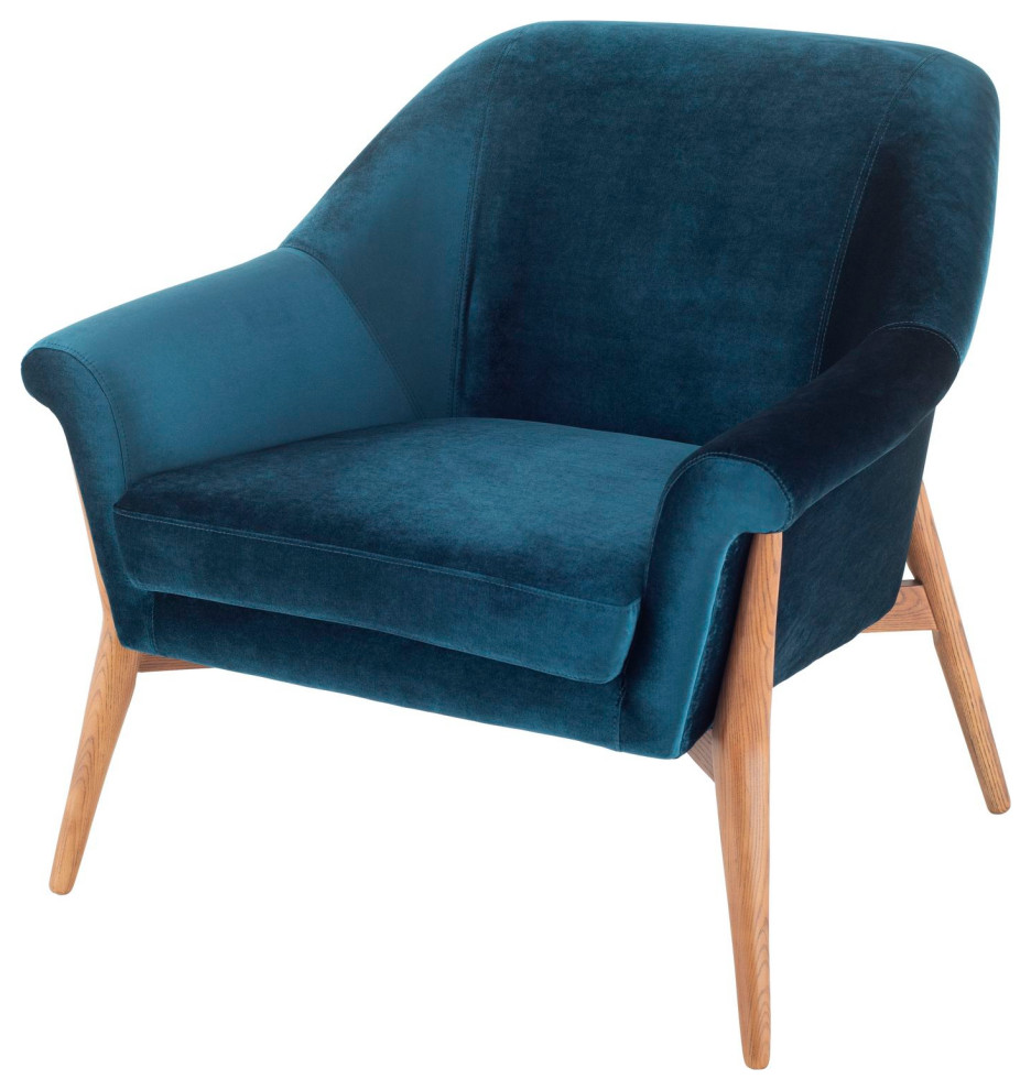 Nuevo Furniture Charlize Occasional Chair   Midcentury   Armchairs And Accent Chairs   by Unlimited Furniture Group  Houzz