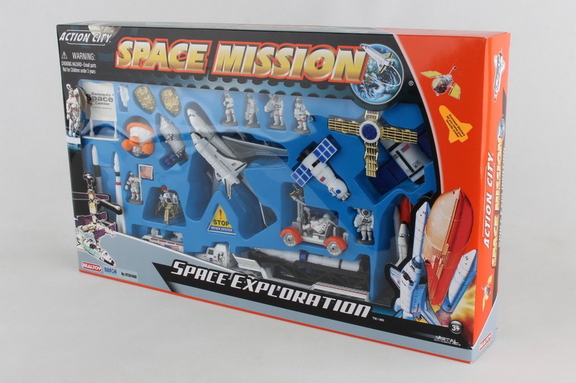 Daron RT38148K Space Mission 28 Piece Playset W/Ke...