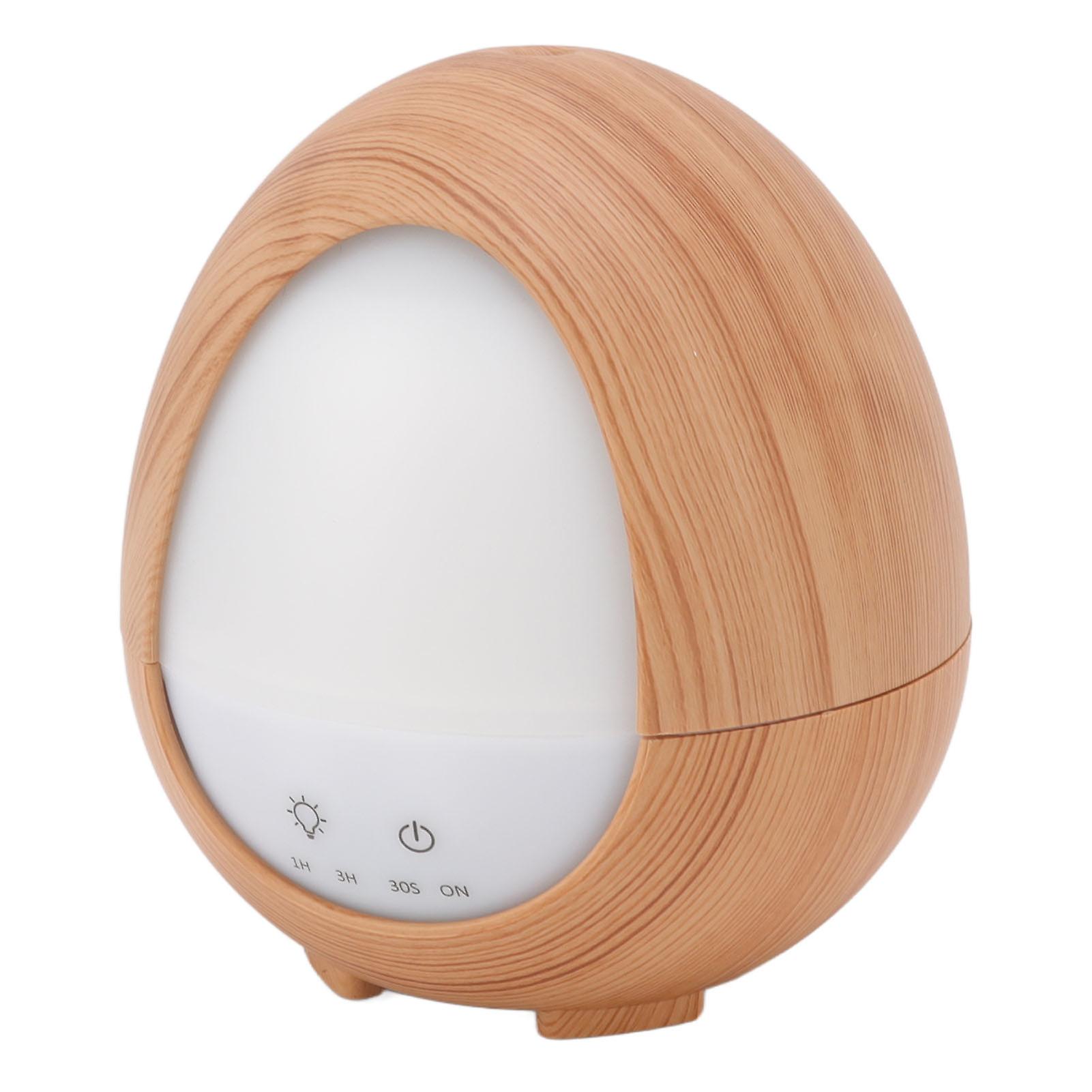 Desk Humidifier 200ml Colorful LED Aid Sleeping Auto Off 35db Quiet Aromatherapy Diffuser for Bedroom Office 100‑240V US Plug