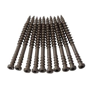 FORTRESS HULK Torpedo Tip Brown Composite Deck Screws (75-Pack) 172565751