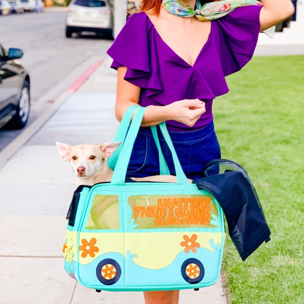 Buckle-Down Scooby Doo THE MYSTERY MACHINE Van Dog and Cat Carrier