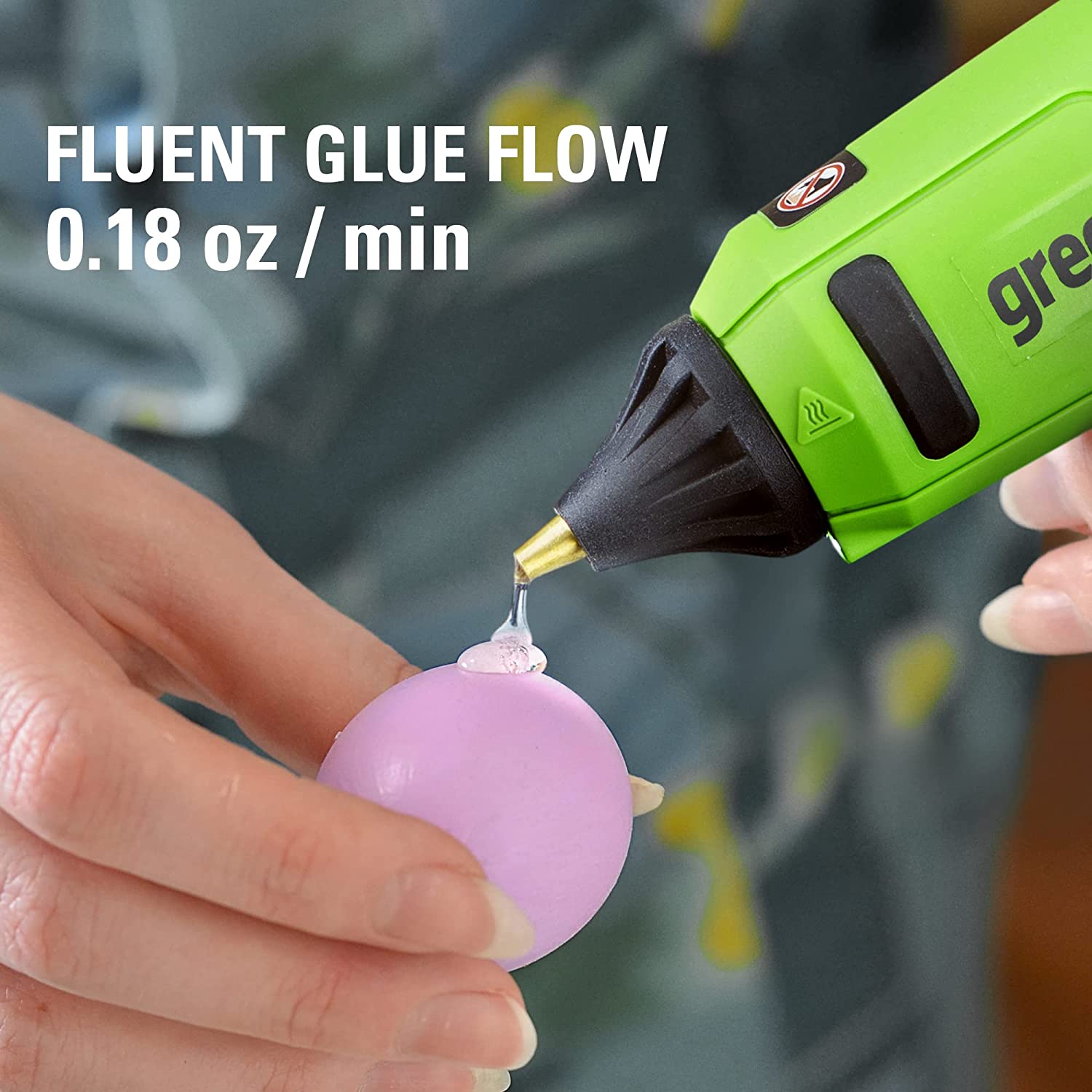 24V Cordless Battery Heat Glue Gun (Tool Only)