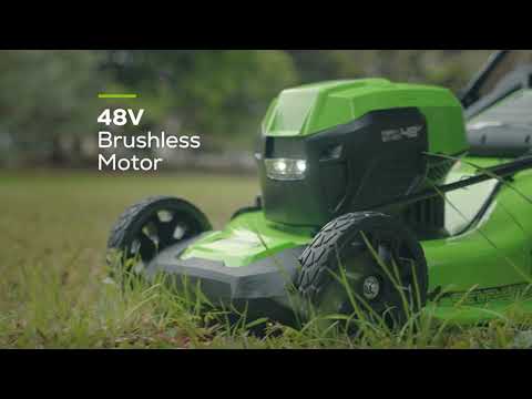 48V (2 x 24V) 21-Inch Self-Propelled Cordless Lawn Mower | Greenworks