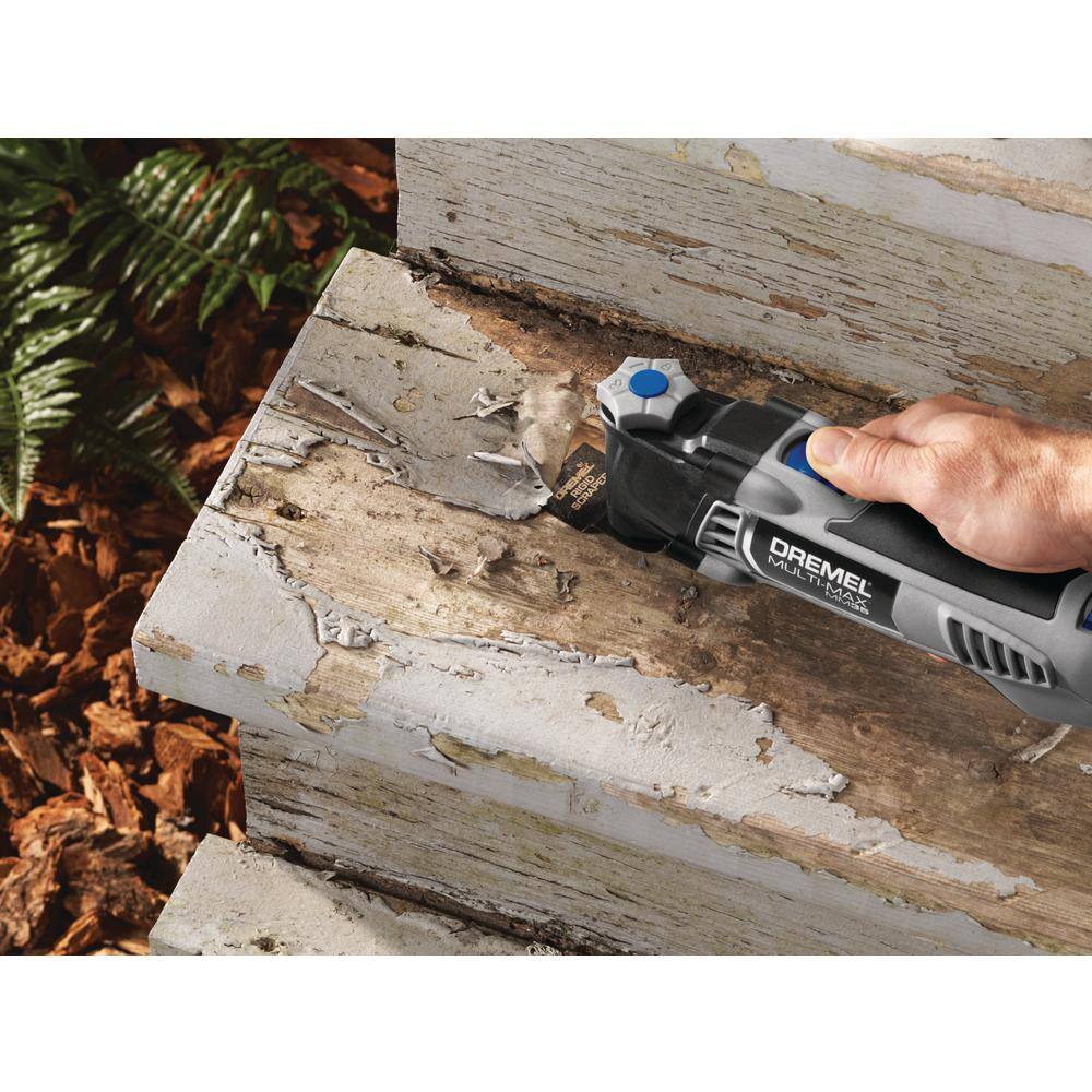 Dremel Multi-Max 3.5 Amp Variable Speed Corded Oscillating Multi-Tool Kit with 3Pk Universal Wood and Drywall Oscillating Blade MM35-01+MM450U