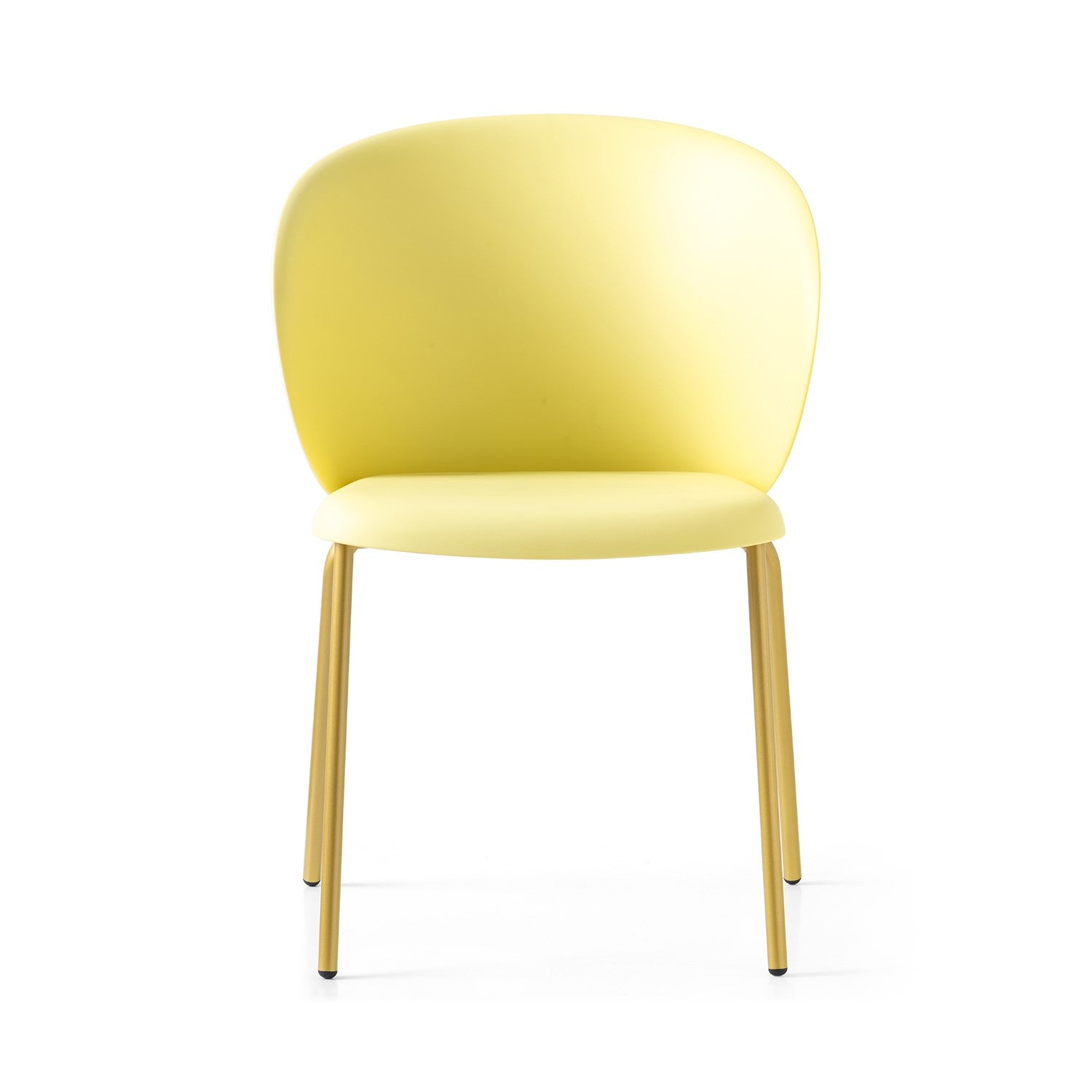 Tuka Indoor/Outdoor Painted Brass Leg Chair