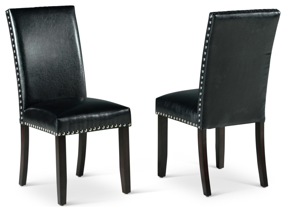 Westby Side Chair  Set of 2   Transitional   Dining Chairs   by Steve Silver  Houzz