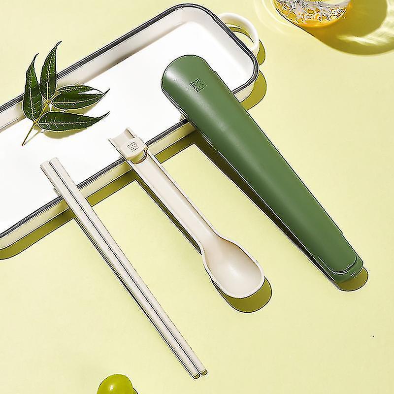 Portable Utensils Cutlery Set Portable Camp Reusable Stainless Steel/resin Flatware For Outdoor