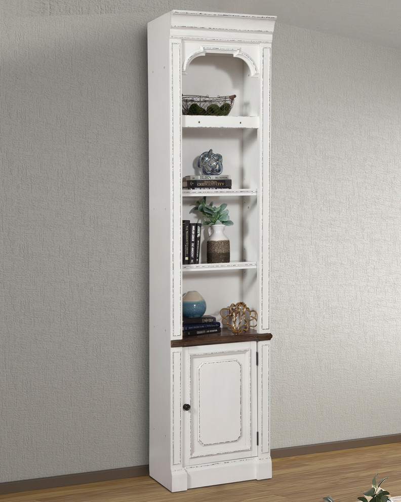 Parker House Provence 22 quotOpen Top Bookcase   Farmhouse   Bookcases   by Parker House  Houzz