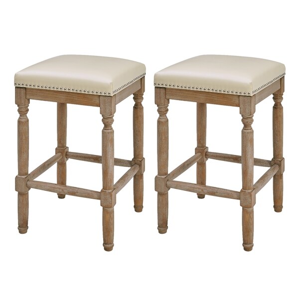 Ernie Bonded Leather Counter Stool