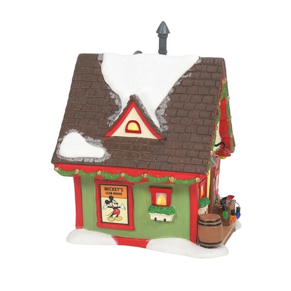 Department 56 Lighted Mickey Mouse'S Clubhouse Christmas Decoration