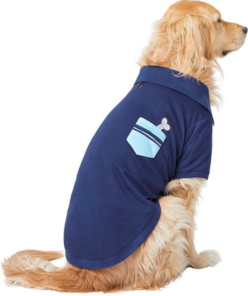 Frisco Dog and Cat Polo Shirt with Accent Pocket